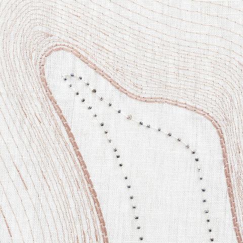 Topo Beaded Sheer