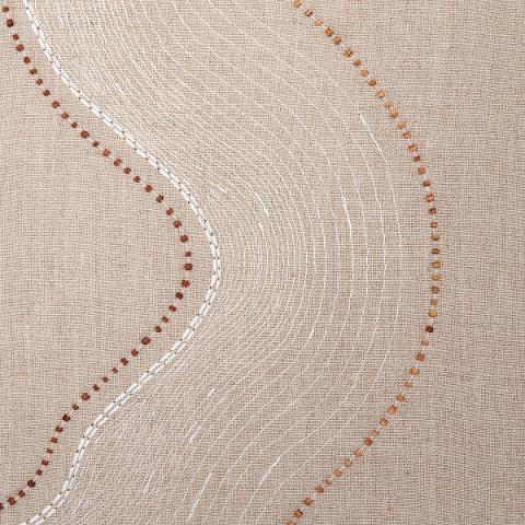 Topo Beaded Sheer