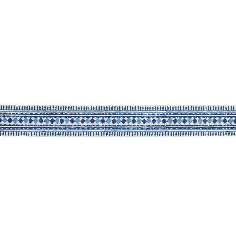 Toula Hand Blocked Linen Tape