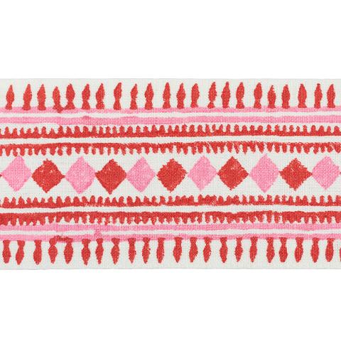TOULA HAND BLOCKED LINEN TAPE