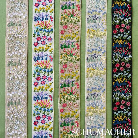 Lula Embroidered Tape