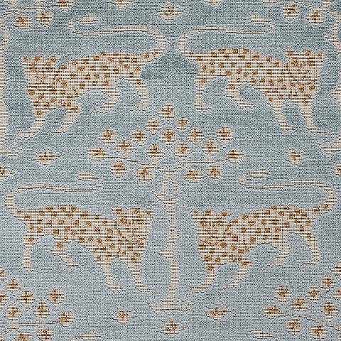 Woodland Leopard Velvet