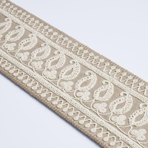 Paisley Embroidered Tape