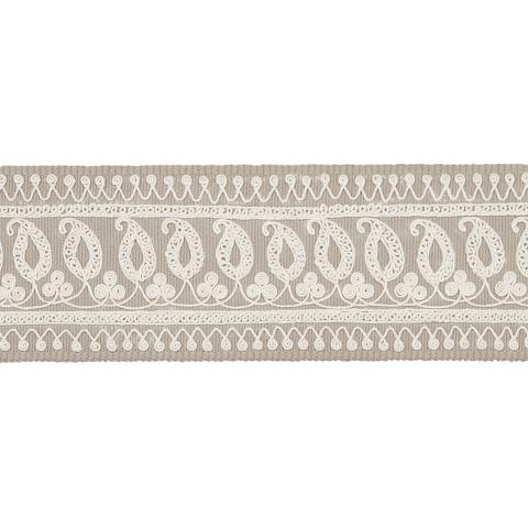 PAISLEY EMBROIDERED TAPE