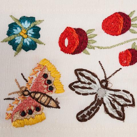 Royal Silk Embroidery Trim