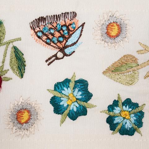 Royal Silk Embroidery Trim