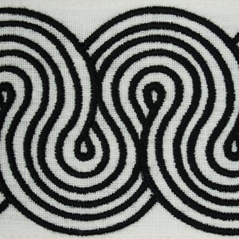 Giraldi Embroidered Trim