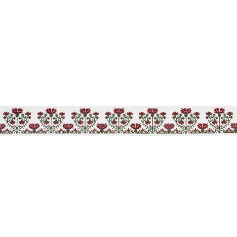 Custis Embroidered Tape