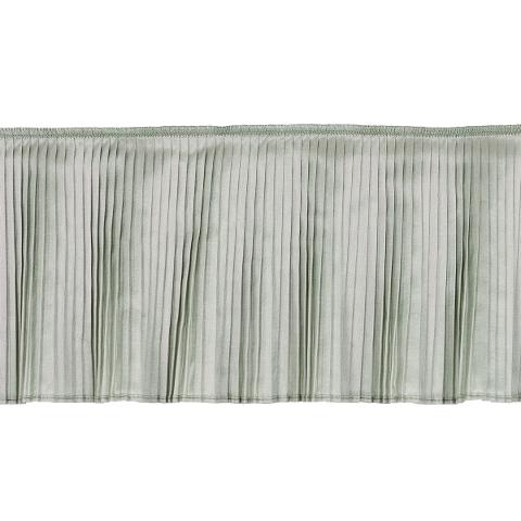 BOTTICELLI SILK RUFFLE TRIM