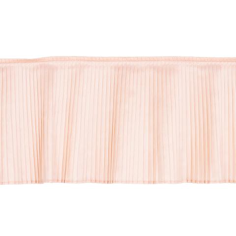 BOTTICELLI SILK RUFFLE TRIM