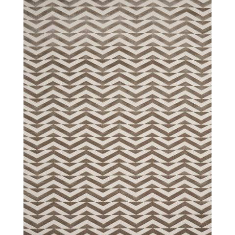 Broken Chevron Cut Velvet