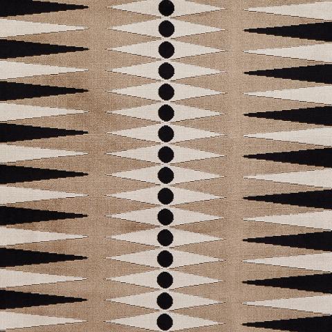 BACKGAMMON CUT VELVET