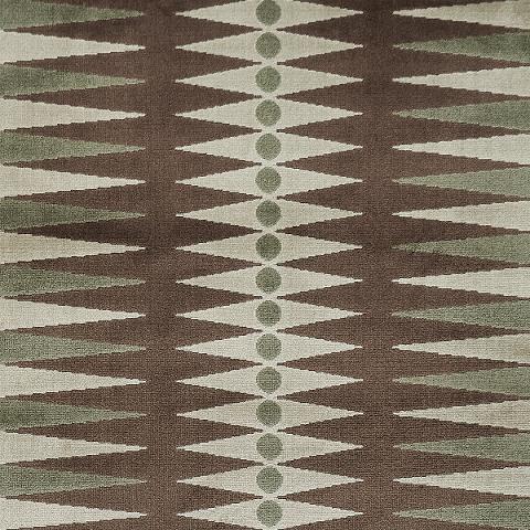 BACKGAMMON CUT VELVET