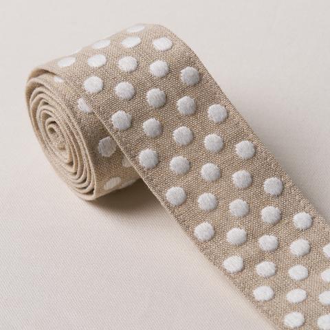 Dotted Embroidered Tape