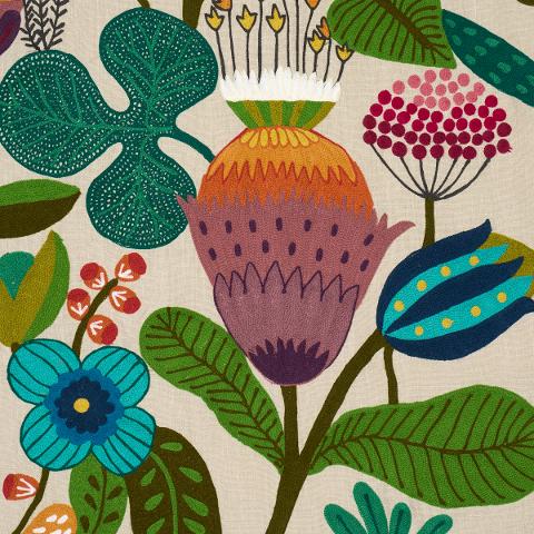 Modern Botanical Embroidery