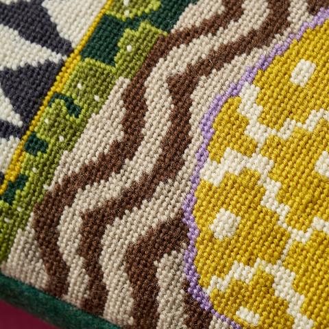 Ziggurat And Zulma Needlepoint Kit