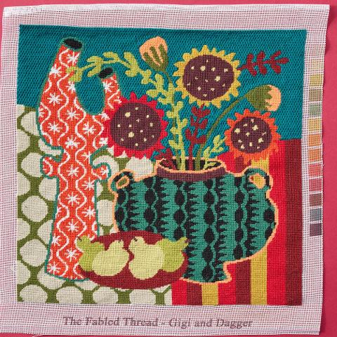 Gigi & Dagger Needlepoint Kit