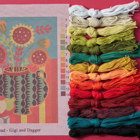 Gigi & Dagger Needlepoint Kit