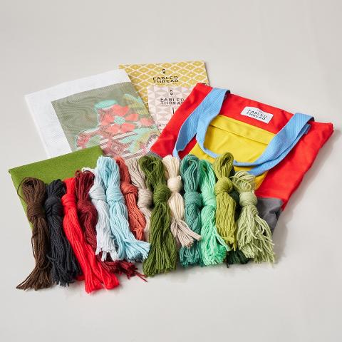 Zoelie & Manta Needlepoint Kit