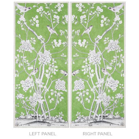Chinois Palais Art Panel - Left