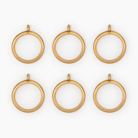 Curtain Rings, Set of 6