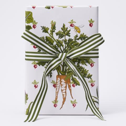 Green Grocer Wrapping Paper