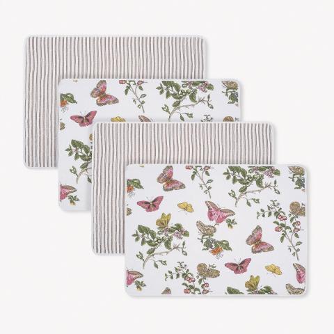 Butterfly/Matteo Placemats - Set Of