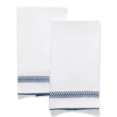 Astor Braid Guest Towel, Set Of 2