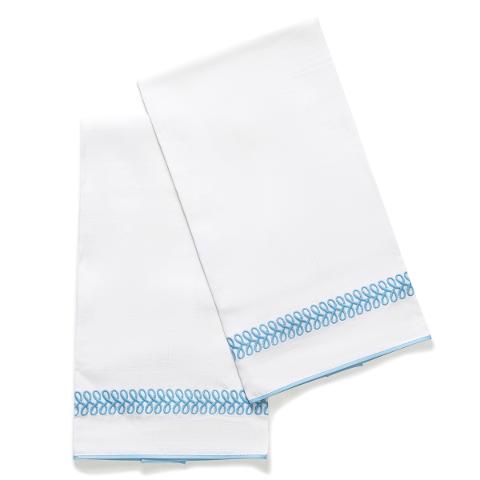 Astor Braid Guest Towel, Set of 2