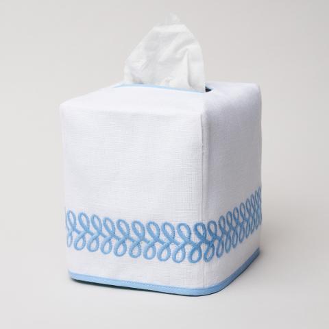 Astor Braid Tissue Box Cover
