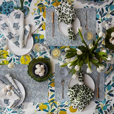 Citrus Garden Placemat, Set Of 4