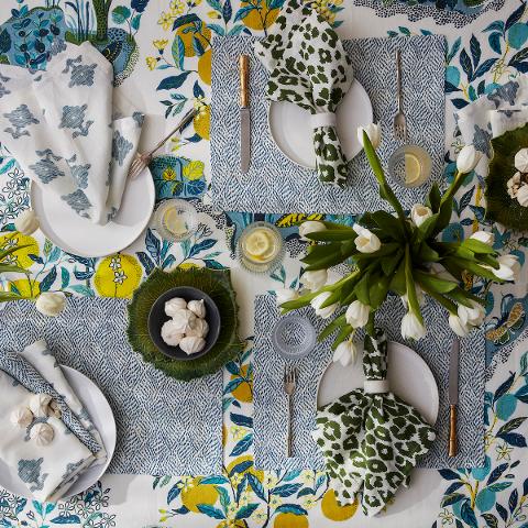 Iconic Leopard Placemat, Set Of 4