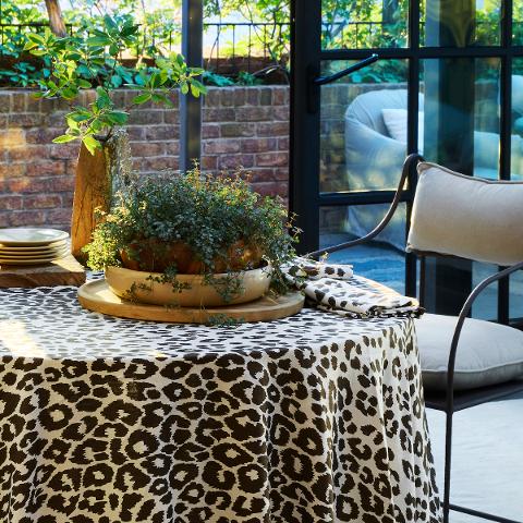 Iconic Leopard Napkin, Set Of 4