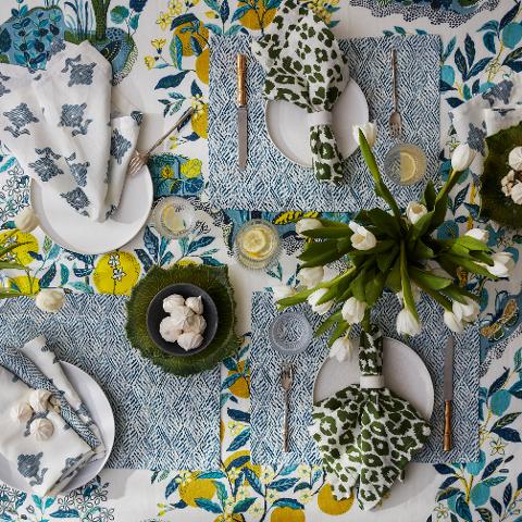Iconic Leopard Napkin, Set Of 4