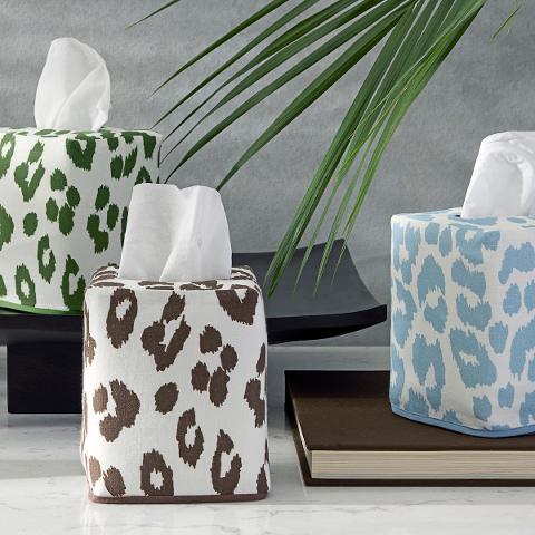 Iconic Leopard Tissue Box Cover