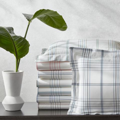 August Plaid Duvet Cover
