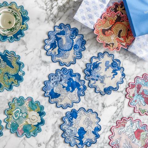 Magic Mountain Cocktail Napkins (4)