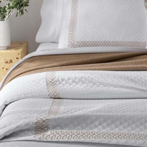 Astor Braid Matelassé Sham