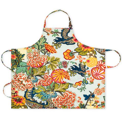 Chiang Mai Dragon Linen Apron