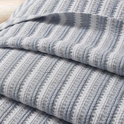 Apollo Stripe Matelassé Sham