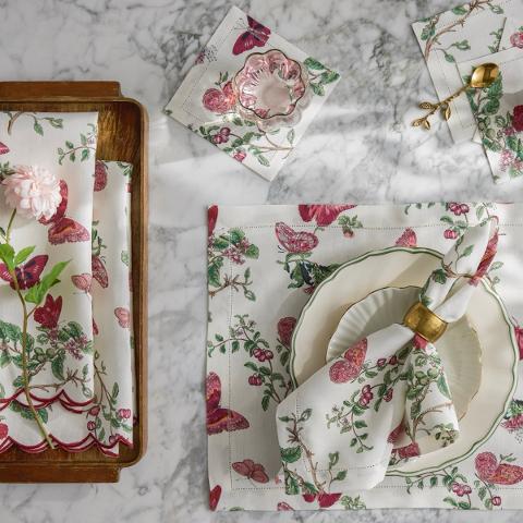 Baudin Butterfly Napkins (4)
