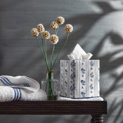 Cabanon Stripe Tissue Box Cover