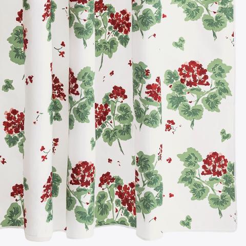 Geranium Shower Curtain