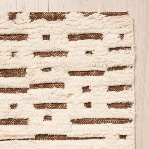 Abstract Ikat Rug
