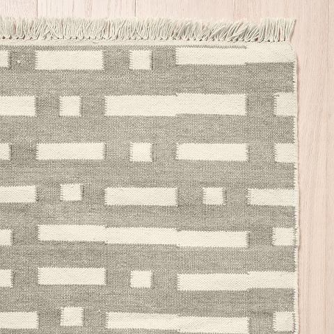 Abstract Ikat Indoor/Outdoor Rug