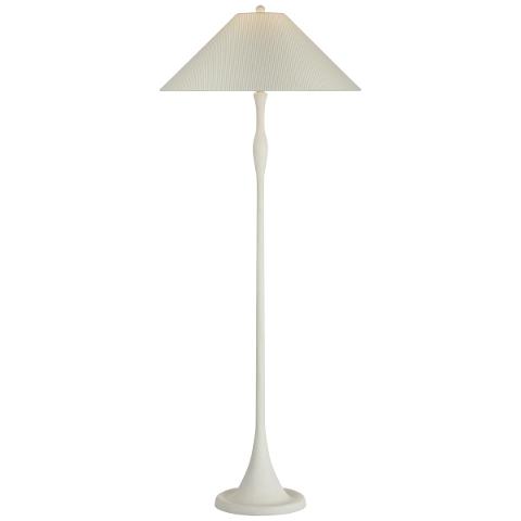 Romero Floor Lamp, Plaster White