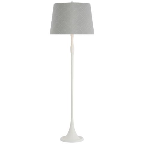 Romero Floor Lamp, Plaster White