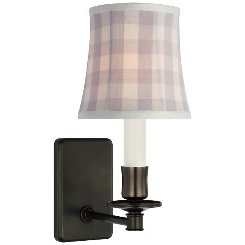 Tara Small Sconce, Bronze