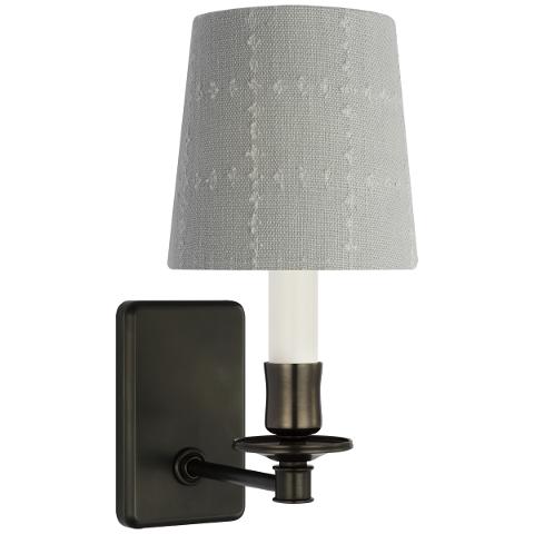 Tara Small Sconce, Bronze