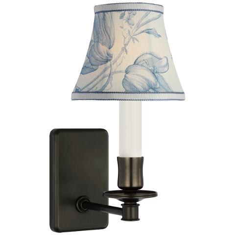 Tara Small Sconce, Bronze